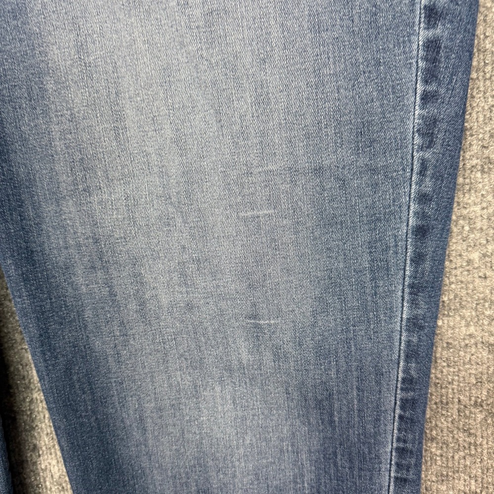 Chicos Platinum Jeans 3 Womens 16 Blue Medium Wash Straight Leg Stretch 40x28 - Picture 11 of 13